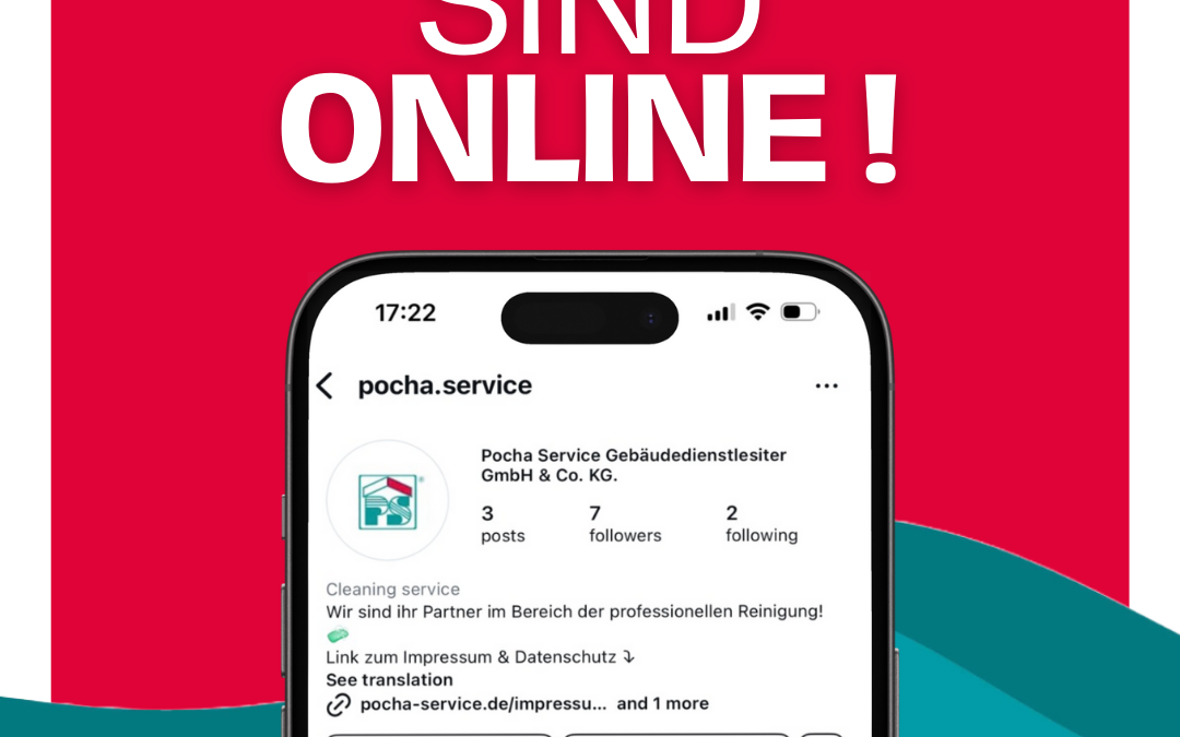 Wir sind jetzt auf Instagram!
